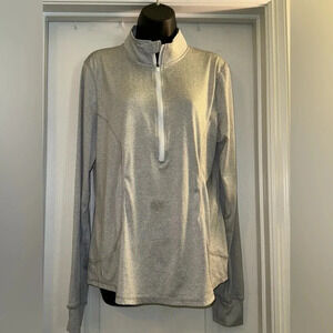 Zelos Long Sleeve Athletic 3/4 Zip Top